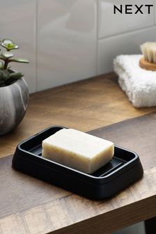 Black Moderna Soap Dish