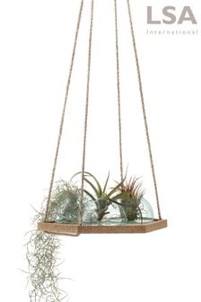 LSA International Clear Canopy Recycled Hanging 29cm Planter Set (A02772) | 199 €