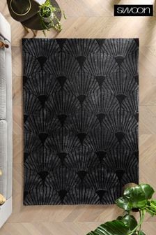 Swoon Charcoal Grey Charleston Rug (A03656) | €272 - €464