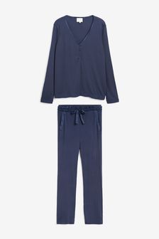 Темно-синий - Мягкая пижама (A03870) | 846 грн