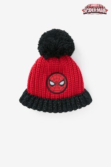 Red Spider-Man Pom Pom Beanie Hat (3mths-10yrs) (A03915) | $17 - $20