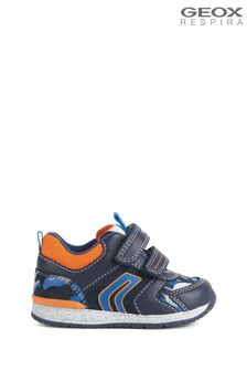 Chaussures Geox Rishon First Steps bleues pour bébé garçon (A04946) | €56