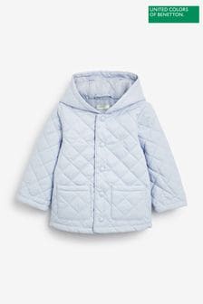Benetton Quilted Hooded Coat (A05002) | CA$71