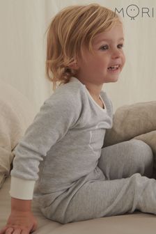 Pijama en gris Snoozy de Mori (A05691) | 41 €