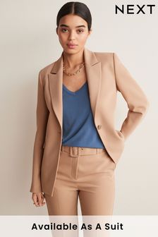 Camel Slim Single Breasted Blazer Jacket (A05694) | R1 100