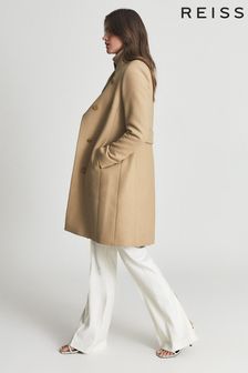 Двубортное пальто из смесовой шерсти Reiss Mia (A06177) | 285 190 тг