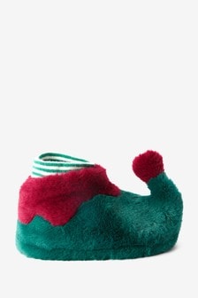 Green/Red Elf Slipper Boots (A06856) | €16.50 - €17.50