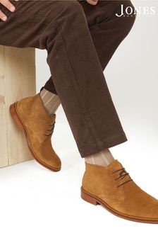 Бежевый - Сапоги и ботинки из замши "чакка" Jones Bootmaker Deacon (A07181) | €146