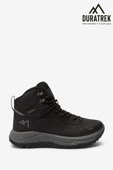 Black Duratrek Chunky Walking Boots (A07579) | €70