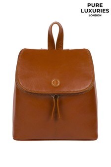Pure Luxuries London Marbury Leather Backpack (A07817) | kr1 260