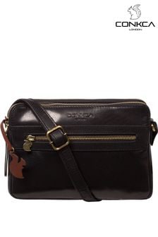 Conkca Drew Leather Cross-Body Bag (A07825) | ₪ 275