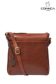 Conkca Nikita Leather Cross-Body Bag (A07828) | 66 €