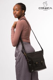 Conkca Robyn Leather Shoulder Bag