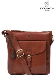 Conkca Josephine Leather Shoulder Bag (A07842) | $143