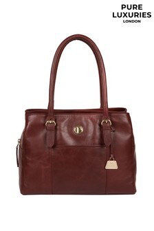 Pure Luxuries London Fleur Leather Handbag (A07884) | ￥21,040