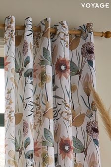 Voyage White Oceania Eyelet Curtains (A08459) | CA$272 - CA$511