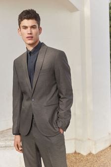 Bronze Slim Fit Shawl Collar Suit: Jacket (A08519) | €31