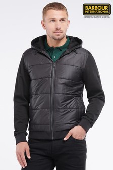 Barbour® International Black Track Quilted Sweatshirt (A08990) | 48 €