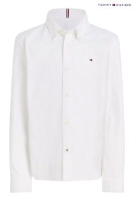 Biela - Strečová obleková košeľa Tommy Hilfiger (A09018) | €39 - €48