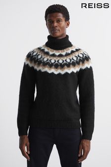 Suéter de manga larga con cuello vuelto Fair Isle Alpine de Reiss (A09375) | 215 €