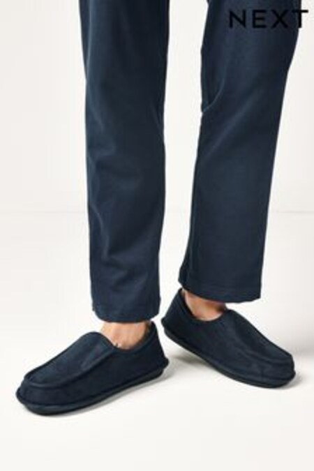 Navy Blue Apron Close Back Slippers (A09461) | 26 €
