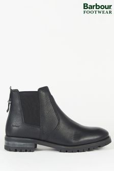 Barbour® Black Leather Nina Chelsea Boots (A09484) | 178 €