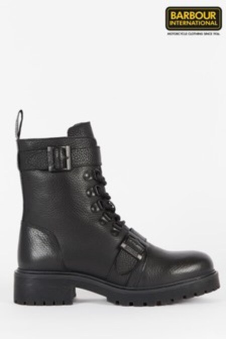 Barbour® International Sandown Black Boots (A09563) | 93 €