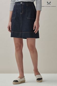 Crew Clothing Company Blue Remy Denim Skirt (A09692) | TRY 1.131