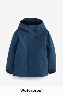 Blue Waterproof Fleece Lined Jacket (3-16yrs) (A09787) | $58 - $75