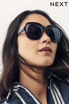Black - Polarised Square Sunglasses (A09928) | KRW18,700