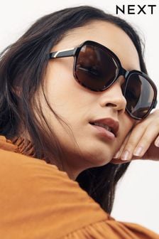 Black And Brown Ombre Polarised Square Sunglasses (A09929) | 5 BD