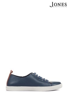 Blau - Jones Bootmaker Midwood Damenturnschuhe aus Leder (A10020) | 54 €