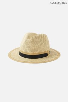 Accessorize Camille Tan Brown Fedora Hat (A10054) | ₪ 105