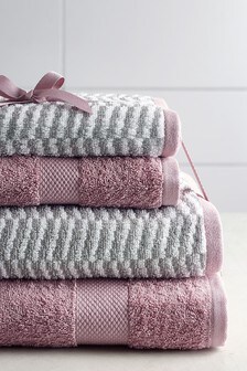 Herringbone Essential Towel Bale (A10209) | $36