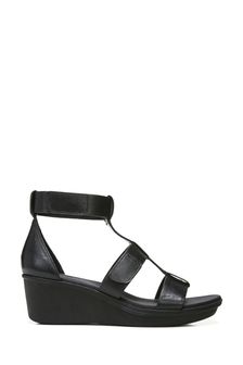Naturalizer black wedge on sale