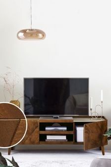 Dark Zaria Mango Wood TV Unit, Up to 60 Inch (A10463) | €750