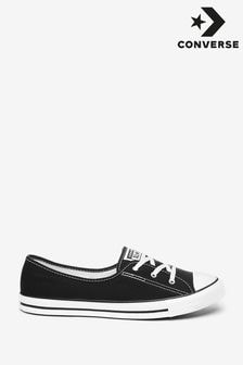 أسود - حذاء رياضي باليرينا برباط  من Converse (A10766) | 277 د.إ