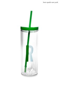 kate spade new york Clear Sparks Of Joy Initial Tumbler - R (A10892) | €22