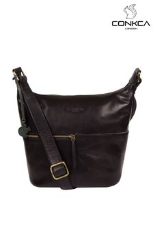 Conkca Kristin Leather Shoulder Bag (A11024) | 341 QAR