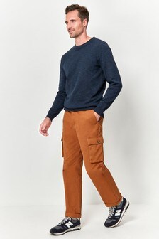 M&Co Brown Cargo Trousers (A11502) | 14 €