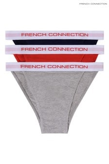 French Connection Red Tanga Briefs 3 Pack (A11579) | 34 €