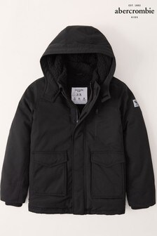 Abercrombie & Fitch Borg Lined Ultimate Parka Coat (A12079) | ₪ 461