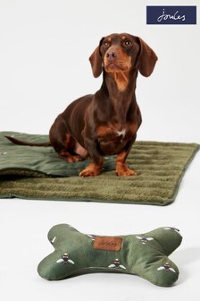 Joules Bee Print Blanket And Comfort Bone Dog Gift Set (A13032) | €34