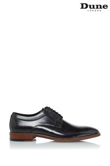 Dune London Black Sparrows Smart Gibson Shoes (A13246) | 52,890 Ft