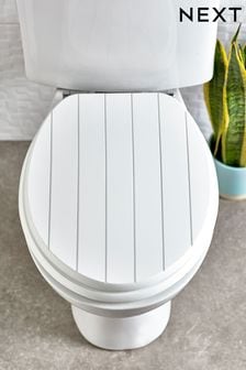 White Malvern Antibacterial Toilet Seat