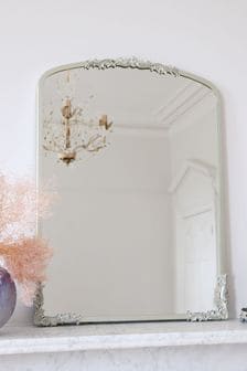 Silver Ottilie Wall Mirror (A13371) | kr1,340