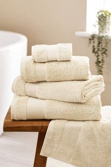 Cream Egyptian Cotton Towel (A13374) | 6 € - 31 €