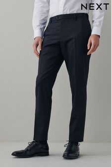 ブラック - テーラードフィット - Motion Flex ストレッチ ウール混スーツ：パンツ (A13728) | ￥8,460