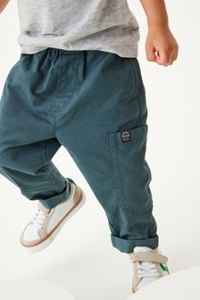 Teal Blue Side Pocket Pull-On Trousers (3mths-7yrs) (A13782) | 12 € - 15 €