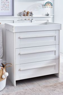 Greyson White Changing Table with 3 Drawers (A13900) | €340